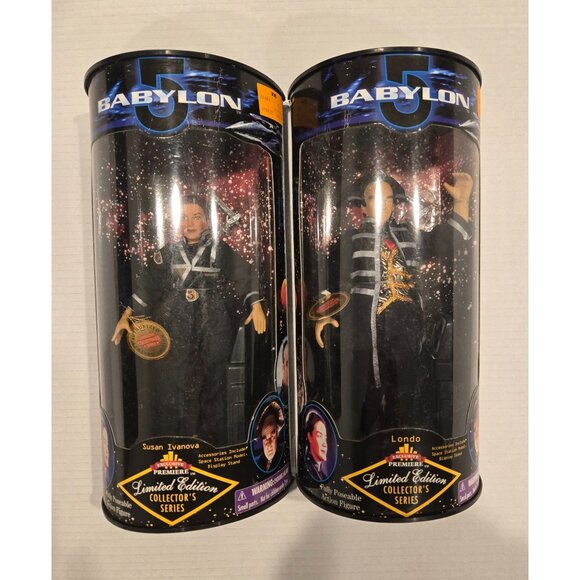 97 Babylon 5: Susan & Londo Premier L.E. Collector's Series Action Figures - Picture 1 of 2